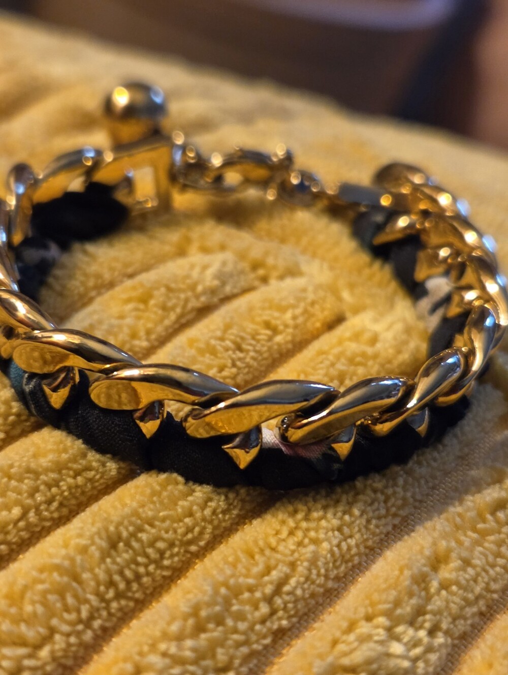 Kate Spade Chunky Statement Link Chain Bracelet W/ Dust Bag